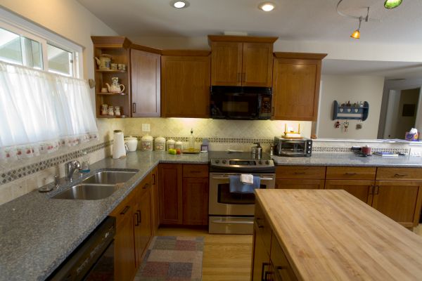 Cherry Cabinet Remodeling in Santa Fe